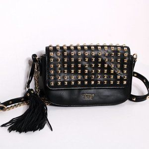 Gold Studded Victoria's Secret Crossbody Purse
